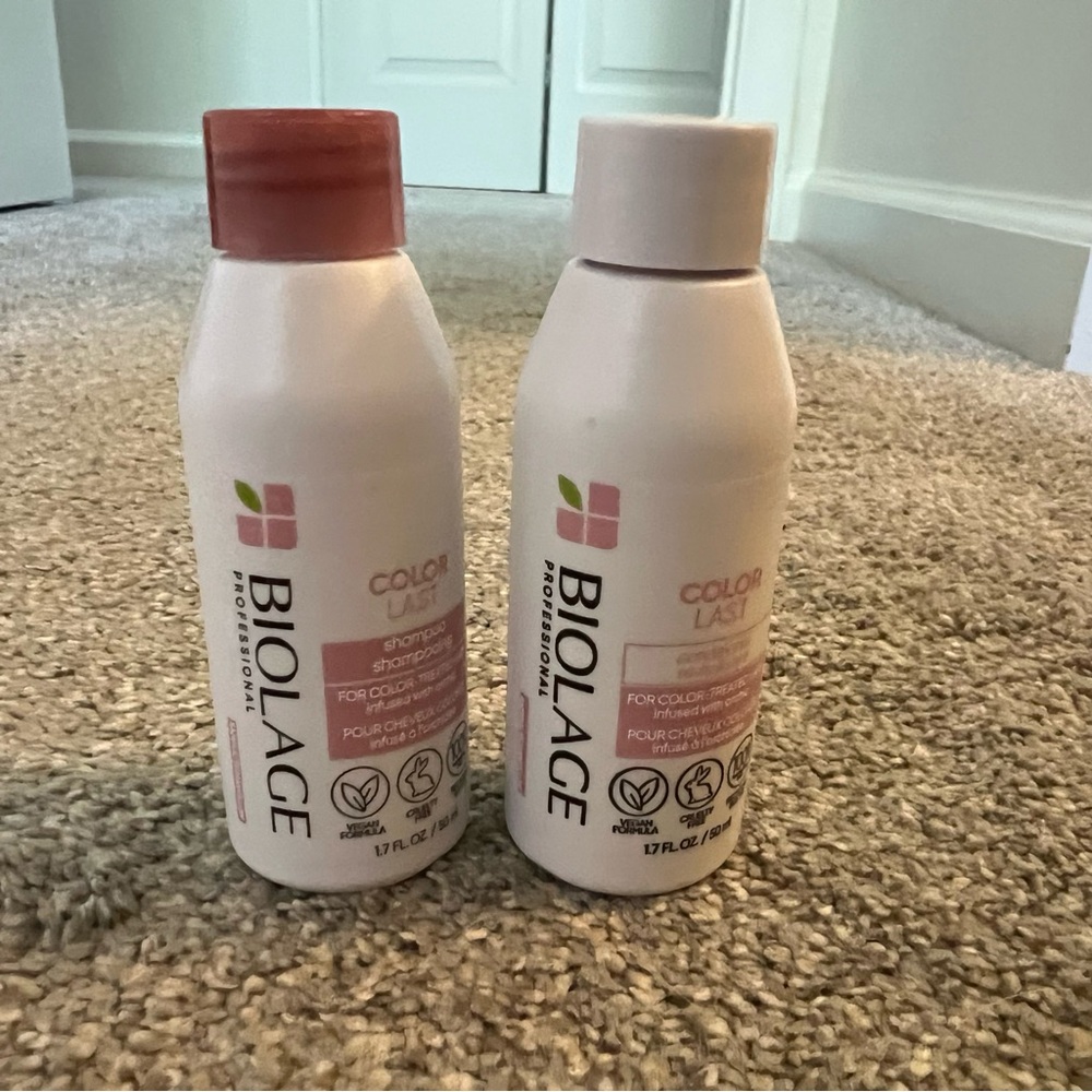 Biolage Colorlast Shampoo and Conditioner Set - Travel Sized